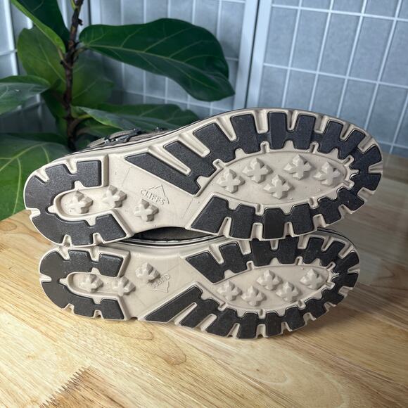 Cliffs by White Mountain Kelcie Zip Up Hiking Outdoor Boots Lace Up Size 10 Walk - Picture 15 of 15